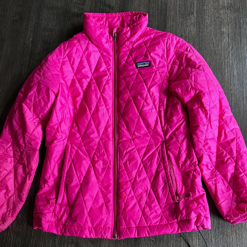 Patagonia Girls Nano Puff Diamond Quilt Jacket